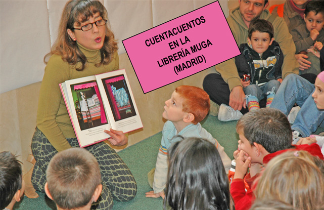 Cuentacuentos en la Librería Muga (Madrid)